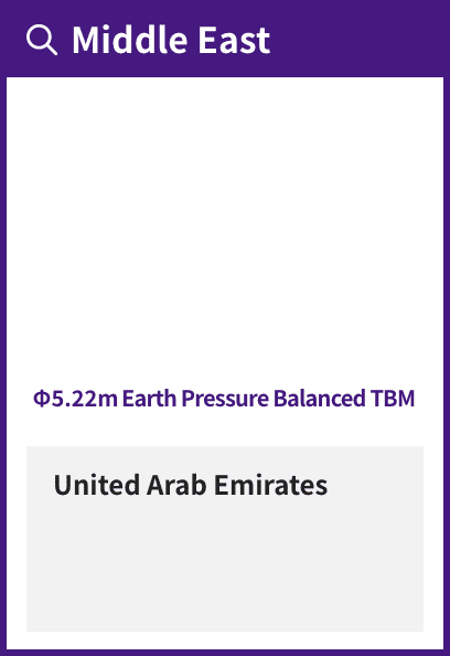 Middle East：United Arab Emirates、Turkey