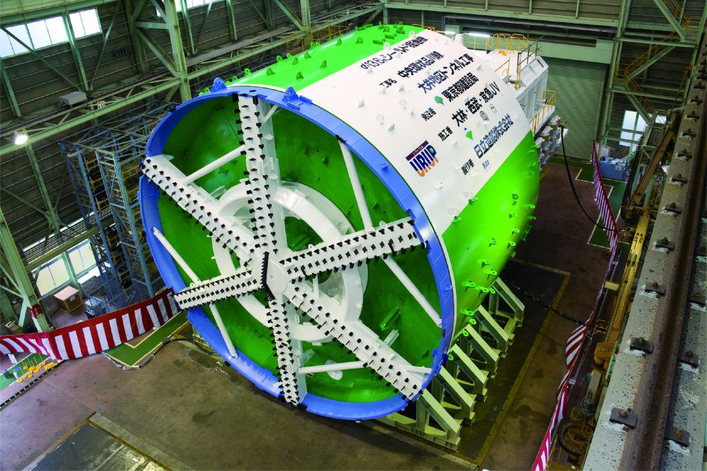 ⌀13.6m Earth Pressure Balanced TBM